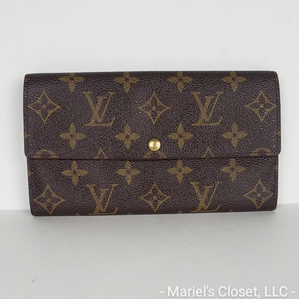 Authentic Louis Vuitton Pochette Porte Monnaie Credit #2713M - Picture 1 of 8
